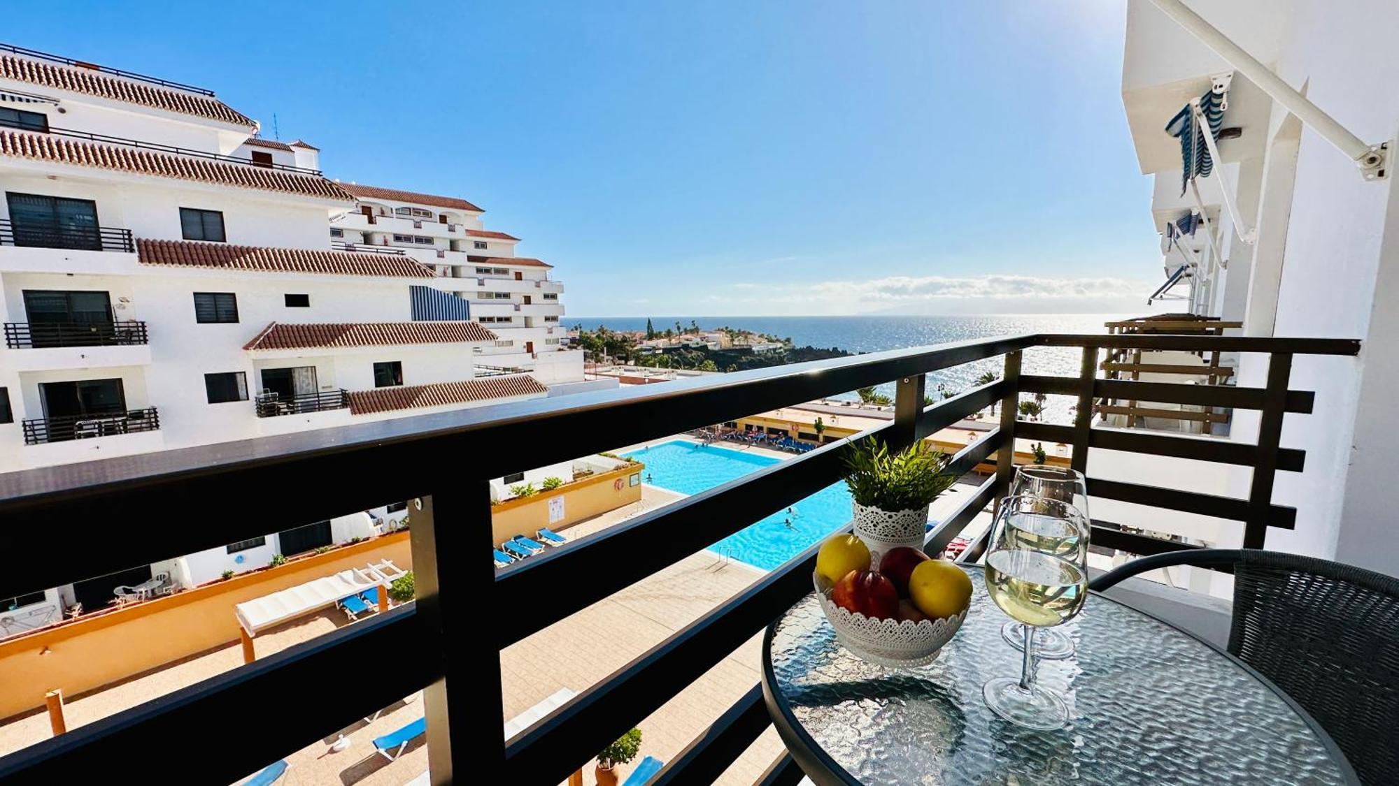 Seguro El Sol 411 Apartment Puerto de Santiago  Luaran gambar